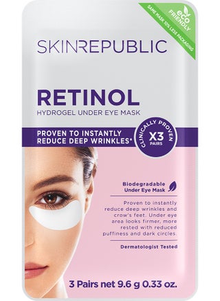 Retinol Hydrogel Under Eye Patches (3 Pairs) – Under Eye Masks with Niacinamide & Vitamin B5, Reduces Wrinkles, Crow’s Feet, Puffiness & Dark Circles, Hydrates, Brightens & Soothes Skin - pzsku/Z60CF1105F089AA108B98Z/45/1746438300/37721d7d-4d5e-4232-bcfe-da96b1a1a67e