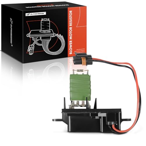 A-Premium HVAC Heater Blower Motor Resistor Compatible with Chevy & GMC Vehicles - Astro, Safari 1996-2005, V6 4.3L - Front Side, Replace# 89018436 - Image 1
