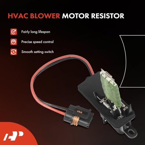 A-Premium HVAC Heater Blower Motor Resistor Compatible with Chevy & GMC Vehicles - Astro, Safari 1996-2005, V6 4.3L - Front Side, Replace# 89018436 - Image 2