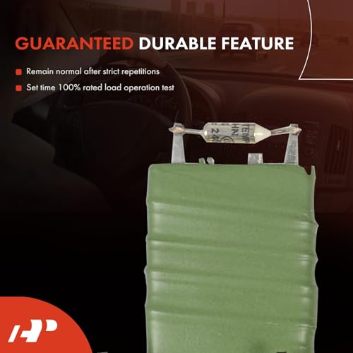 A-Premium HVAC Heater Blower Motor Resistor Compatible with Chevy & GMC Vehicles - Astro, Safari 1996-2005, V6 4.3L - Front Side, Replace# 89018436 - Image 3