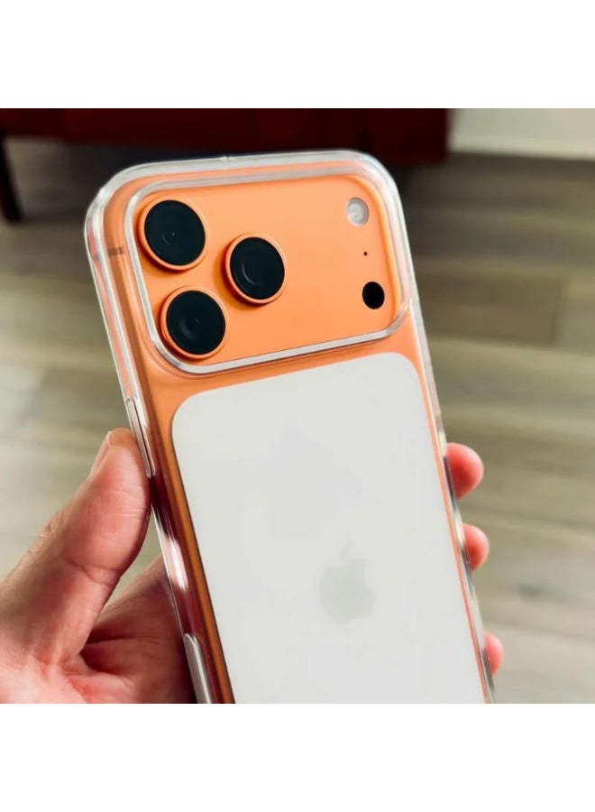 Ecosystem  Official Clear Case for iPhone 17 Pro Clear Case, Clear Magnetic [MagSafe Compatible] – Ultra-Thin Transparent Cover with Precise Cutouts & Anti-Yellowing Protection Clear - Image 5