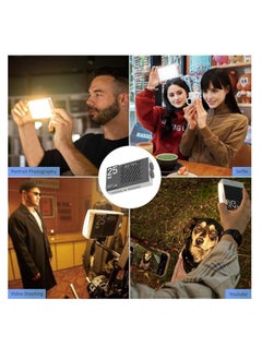 Zhiyun ZHIYUN CINEPEER CM25 25W LED Video Light [Official], Pocket-Sized Mini Portable Photography Light on Camera, Dimmable 2700K-6200K•CRI≥96•TLCI≥97,Built-in 2*2000mAh Rechargeable Batteries, PD Charging  - Image 4
