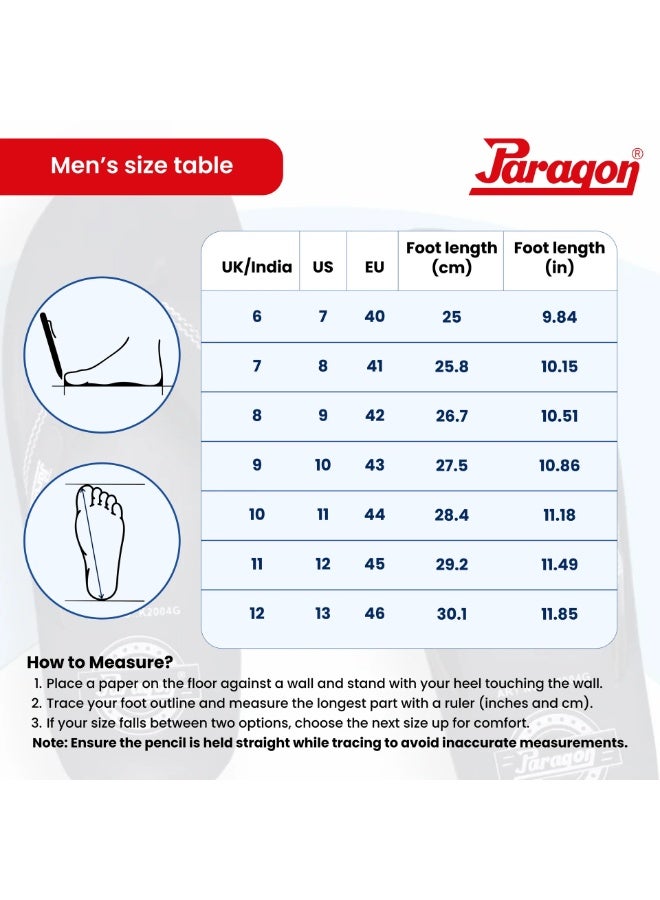 Paragon EVK1129G Men Stylish Lightweight Flipflops | Casual & Comfortable Daily-wear Slippers for Indoor & Outdoor | For Everyday Use - Image 5