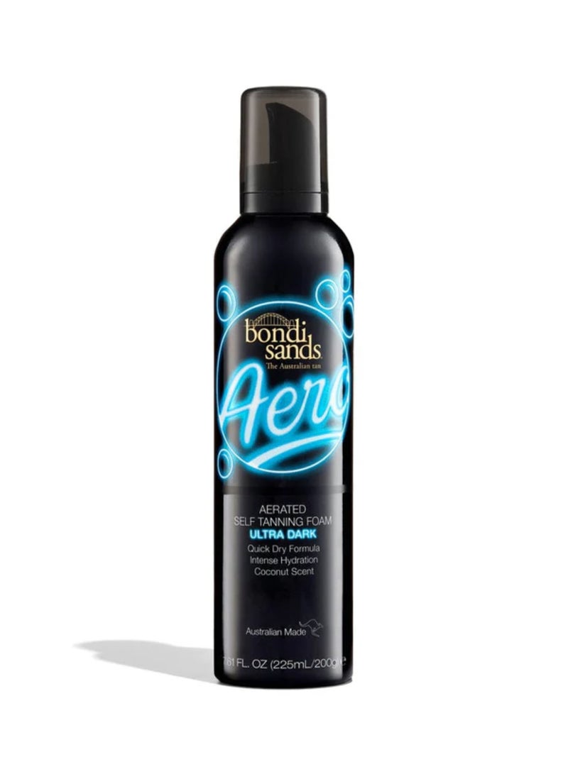 BONDI SANDS Ultra Dark Aero Self Tanning Foam with Quick-Dry Technology - Delivers an Intense, Deep Bronze Tan That Lasts for Days (225 ml) - Image 1