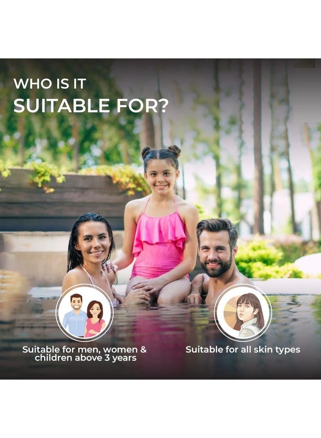 elemnt Pre Swim Body Lotion For Kids & Adults | Chlorine Protection, Anti-Tan Body Lotion, Protection From Sea Water Impurities & Pool Chemicals | Upto 60 Mins Of Water Resistance | 50 Gm - Image 4