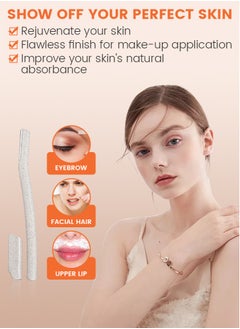 Perfii Portable Eyebrow Trimmer with Blade for Precision, Cuts and made from Eco Friendly Materials for Guilt-Free Eyebrow Styling  - Image 3