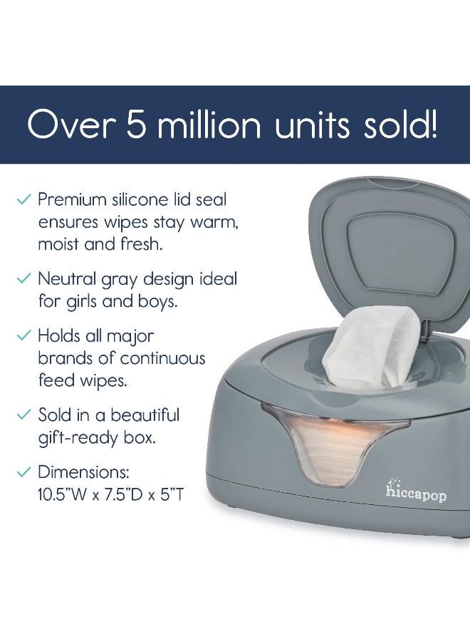 hiccapop Baby Wipe Warmer and Baby Wet Wipes Dispenser Baby Wipes Warmer for Babies Diaper Wipe Warmer with Changing Light - Image 3