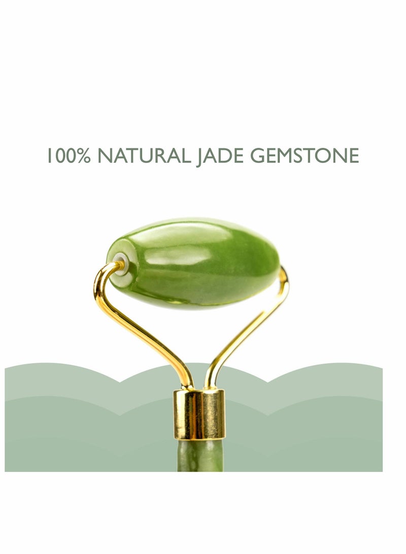 KASTWAVE قناع الثلج للوجه + بكرة اليشم - أداة تدليك الوجه والرقبة بكرة التجميل - مجموعة بكرة الوجه الحجرية وأقنعة الوجه للتجاعيد والخطوط الدقيقة ومكافحة الشيخوخة والانتفاخات والهالات السوداء والعناية بالبشرة بشكل عام - Image 5