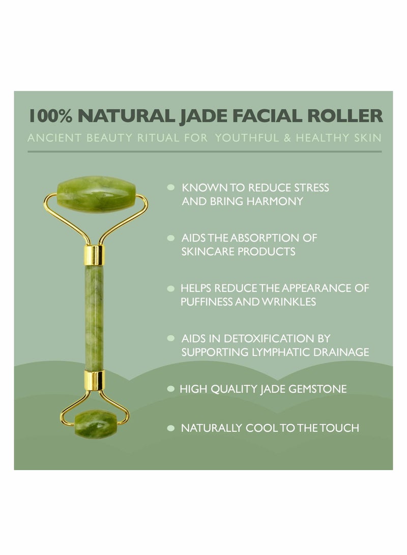 KASTWAVE قناع الثلج للوجه + بكرة اليشم - أداة تدليك الوجه والرقبة بكرة التجميل - مجموعة بكرة الوجه الحجرية وأقنعة الوجه للتجاعيد والخطوط الدقيقة ومكافحة الشيخوخة والانتفاخات والهالات السوداء والعناية بالبشرة بشكل عام - Image 4