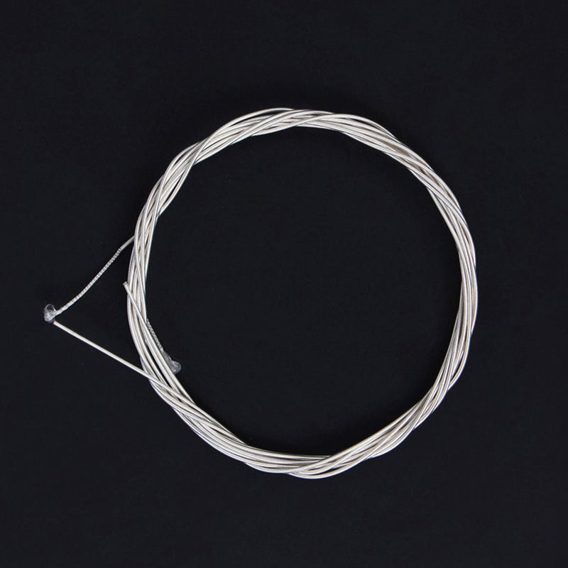 Clear Nylon Silver Plated Copper Alloy Oud Strings Set Replacement Accessory (12 strings) - Image 1