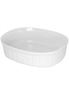 Corningware French White 21/2Quart Oval Dish  - Image 1