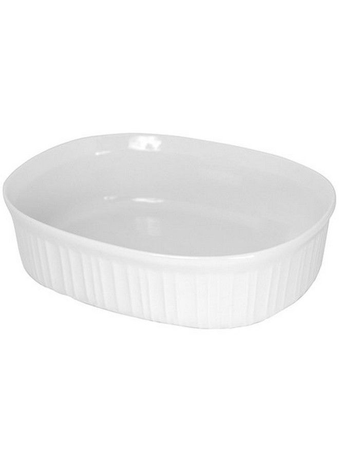Corningware French White 21/2Quart Oval Dish - Image 1