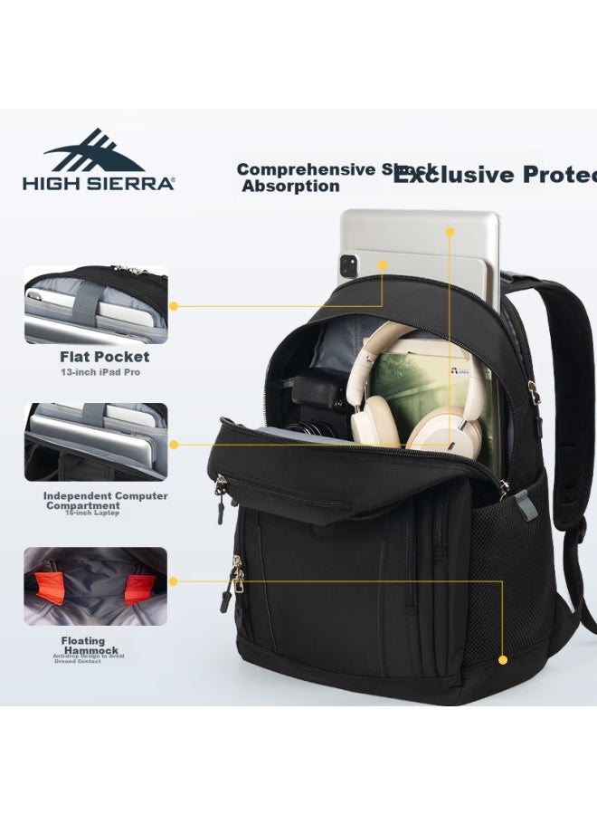 High Sierra Commuter Backpack, New From Xueli Brand, Outdoor Hiking Bag For Men And Women, Large Capacity Laptop Bag, Durable Backpack - Image 2