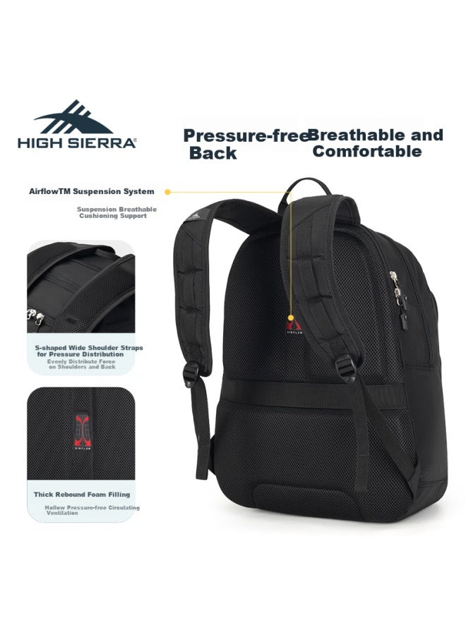 High Sierra Commuter Backpack, New From Xueli Brand, Outdoor Hiking Bag For Men And Women, Large Capacity Laptop Bag, Durable Backpack - Image 4