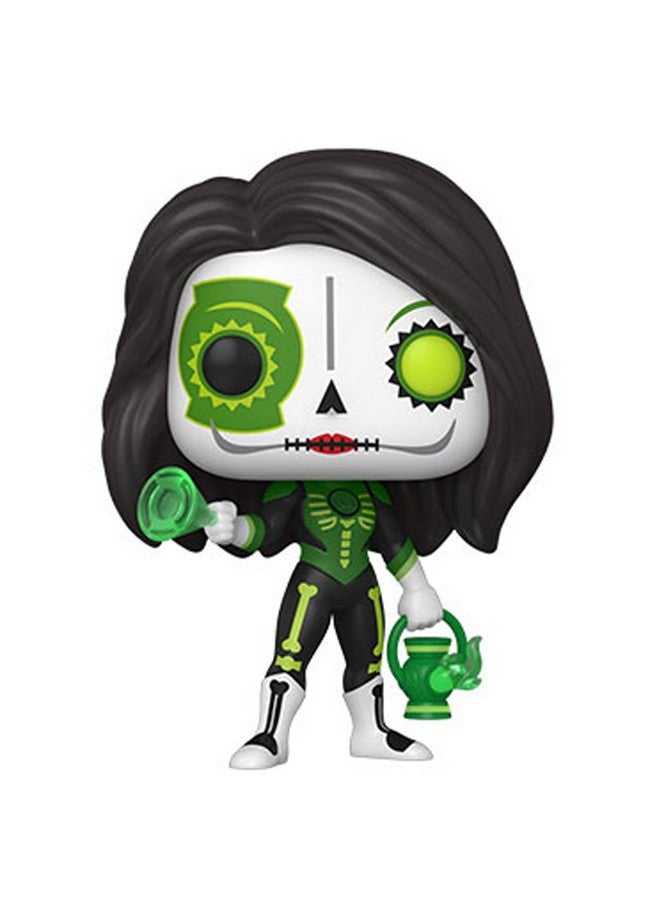 Funko POP Pop! Heroes: Dia De Los DC - Green Lantern (Jessica Cruz), Multicolor