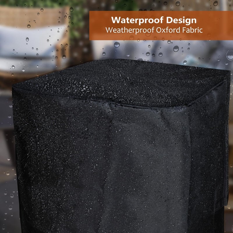 Sheechung Square Fire Pit Cover 17" L X 17" W X 20" H Consistent steady quality - Image 3
