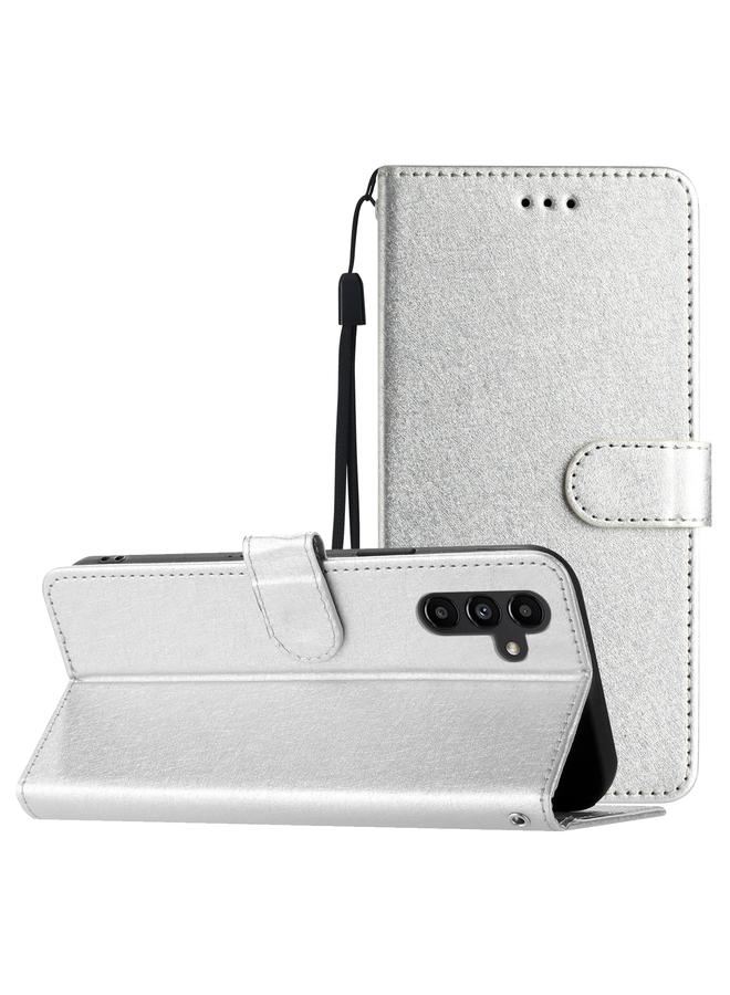 S-TOP Case For Samsung Galaxy A56 5G Silk Texture Horizontal Flip Leather Phone Case - Image 1