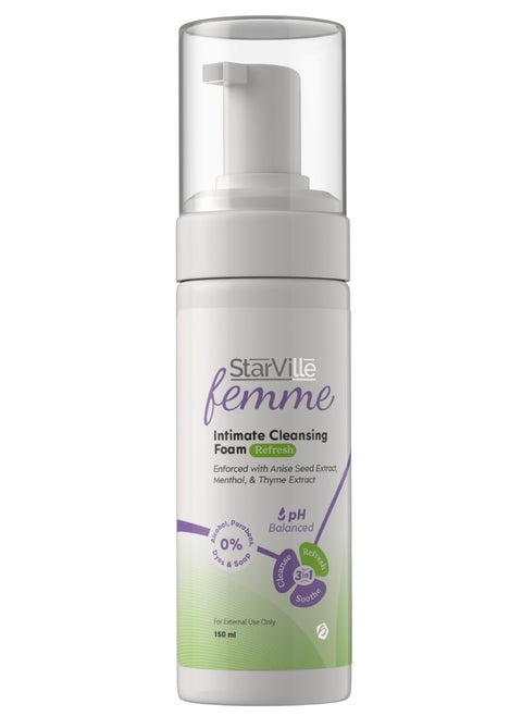 StarVille Femme Intimate Cleansing Foam Refresh 150 ml