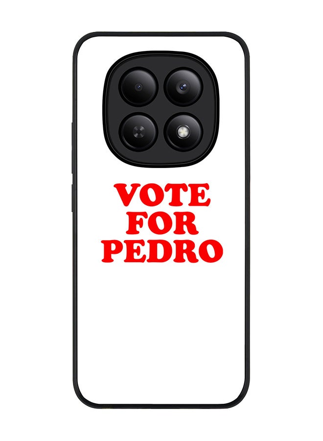 For Xiaomi Redmi Note 15 4G Case,Slim fit Camera Protection, Shockproof Thin Phone cover  - Vote For Pedro