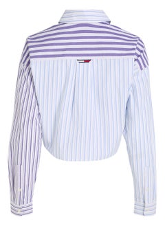 Striped Tie Detail Shirt - pzsku/Z60D06B1F866C73A7C363Z/45/_/1702402873/2fc855cc-86c7-40c5-9c9c-8106e8f0c16f