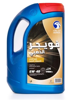 ADNOC Voyager Gold 5W/40 SN Engine Oil, 4 Liters  - Image 1