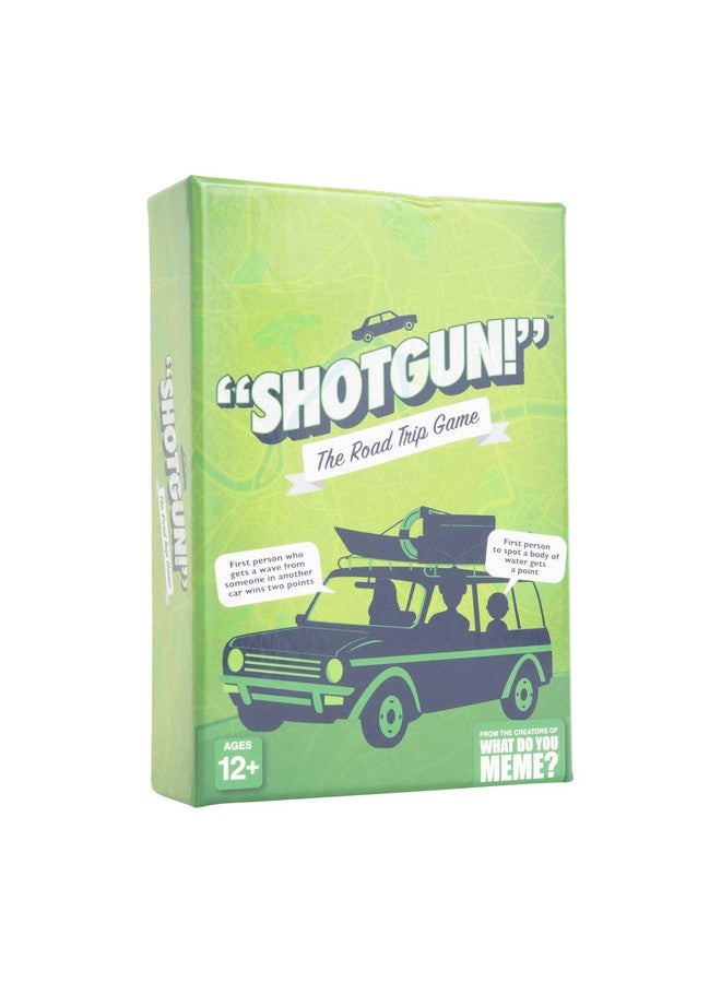 WHAT DO YOU MEME? Shotgun! - The Road Trip Car Game For Families, Travel Games And Road Trip Activities For Kids By Relatable - Image 1