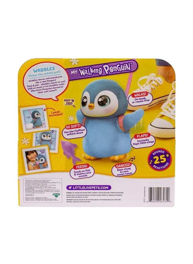 LITTLE LIVE PETS - My Walking Penguin Waddles Interactive Toy - Image 1