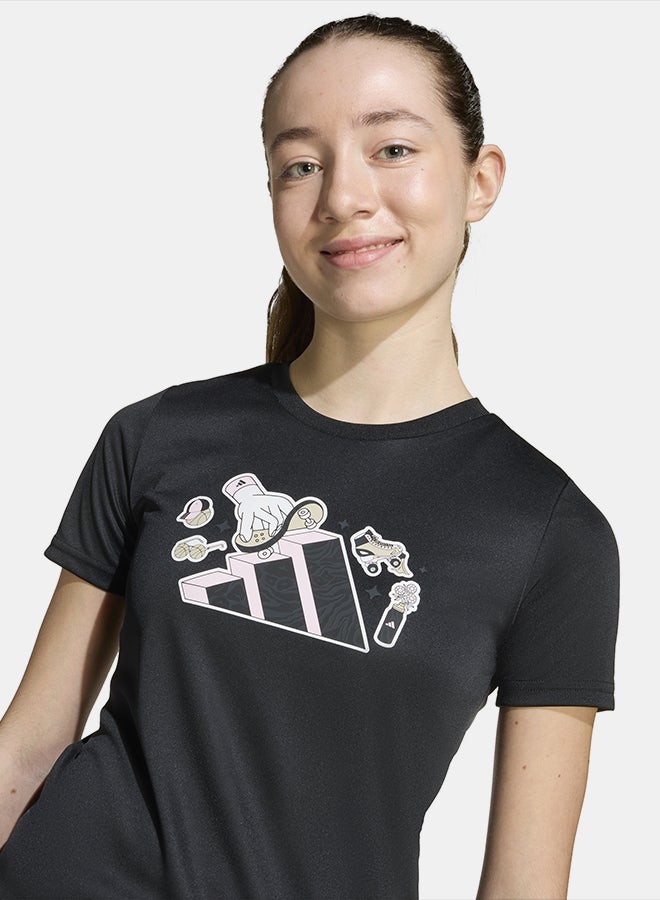 Adidas CLIMACOOL Animal Graphic T-Shirt Kids - Image 4