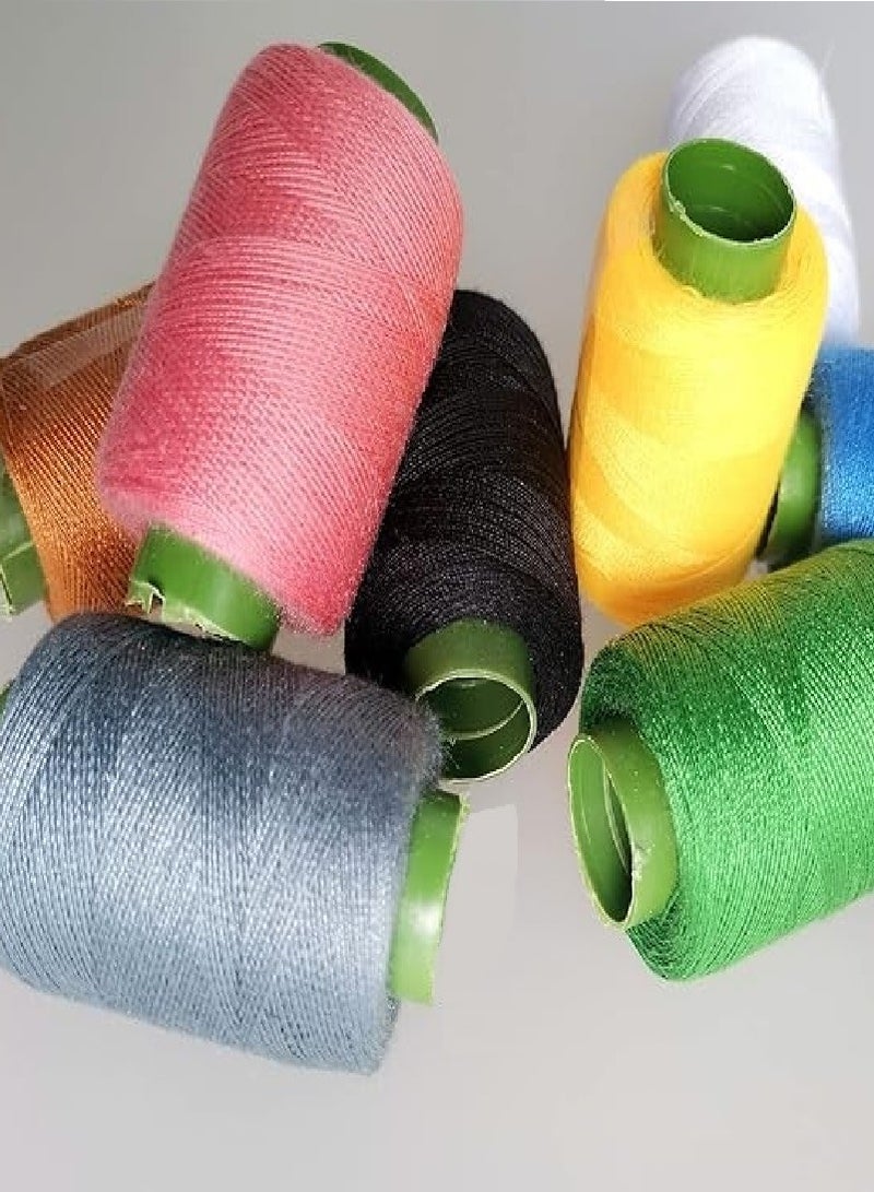 مجموعة من 20 بكر الخيط الوان مختلفة و 30 ابرة سحرية سهلة اللضم - Image 3