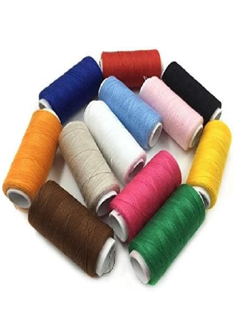 مجموعة من 20 بكر الخيط الوان مختلفة و 30 ابرة سحرية سهلة اللضم - Image 5