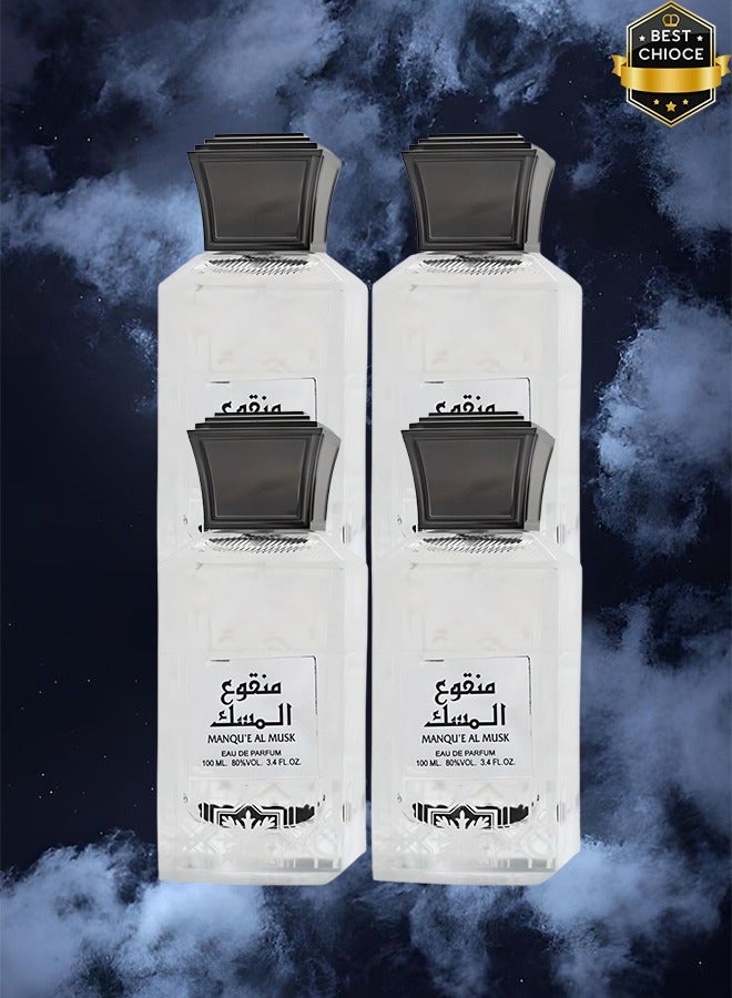 4 Pieces Manque Al Musk Perfume 100ml EDP
