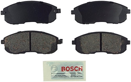 BOSCH BE430 Blue Ceramic Disc Brake Pad Set Compatible With Select Infiniti G20 Nissan Altima Altra EV Maxima Sentra FRONT - Image 1