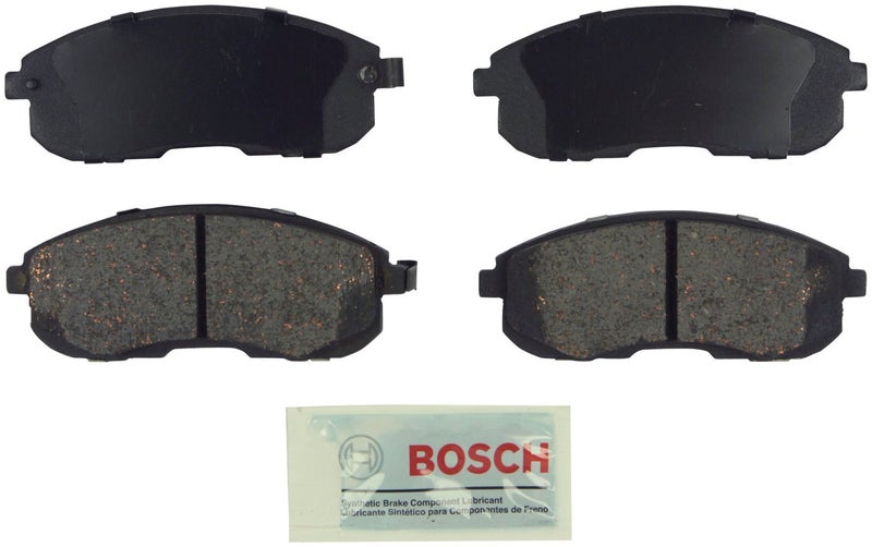BOSCH BE430 Blue Ceramic Disc Brake Pad Set Compatible With Select Infiniti G20 Nissan Altima Altra EV Maxima Sentra FRONT - Image 2