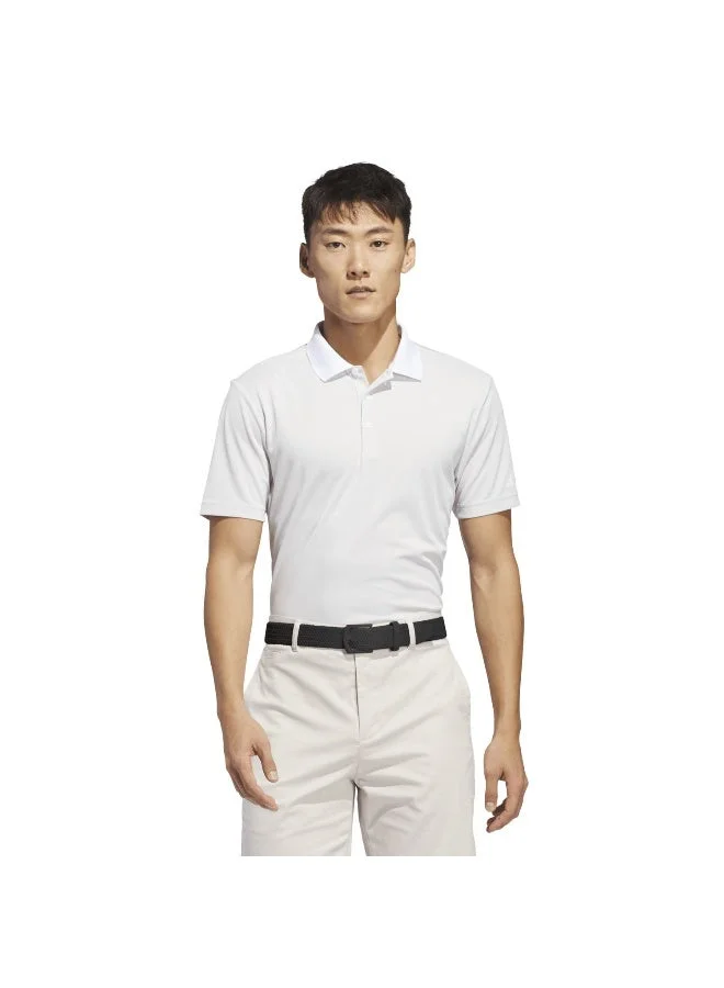 core performance heather men polo t-shirt
