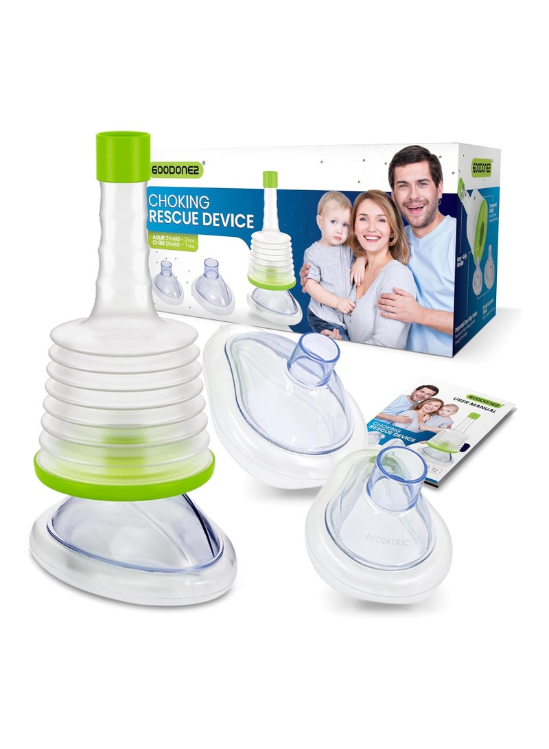 GOODONE2 Anti Choking Device, Portable Airway Suction Device for Kids and Adults, Choking Rescue Device, Choking First Aid Device for Home & Travel  - Image 1