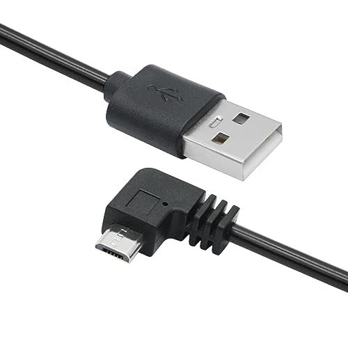Maixbomr 90 Degree Micro USB Power Cable 11FT, Right Angle USB Dash Cam Charging Cord, for Car Dash Cam, Phones and Other Micro USB Devices Charging - Image 2