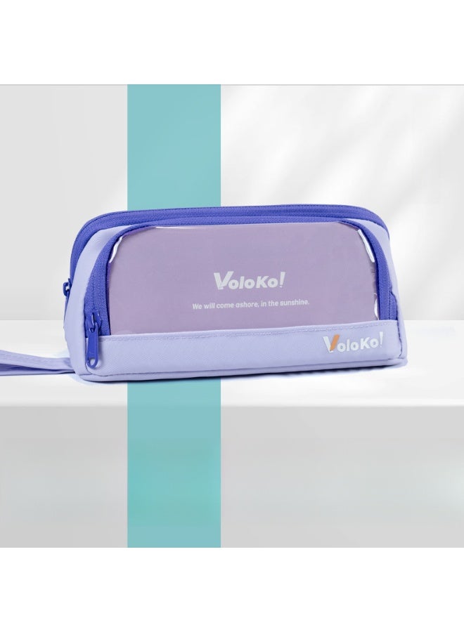 Kids Pencil Case Magnetic Waterproof Large Capacity Lightweight Easy-to-Clean School Supplies - Image 1