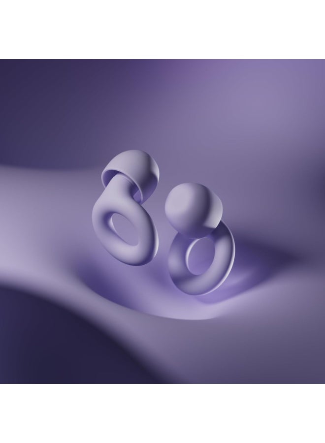لووب سدادات الأذن Loop Quiet 2 – سدادات أذن فائقة الراحة وقابلة لإعادة الاستخدام لتقليل الضوضاء؛ مثالية للنوم، والتركيز العميق، والسفر، وحالات الحساسية تجاه الضوضاء | حماية مرنة للسمع | مقاس قابل للتعديل | خفض للضوضاء بمقدار 24 ديسيبل (SNR) - Image 4
