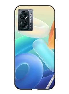 Protective Case Cover For Oppo A57 5G Rings Design Multicolour