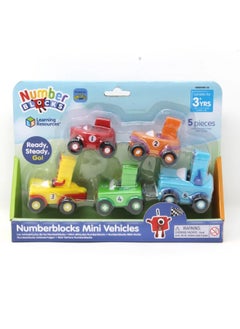 Learning Resources Learning Resources Numberblocks Mini Vehicles Set Play Vehicles Collection  - Image 1