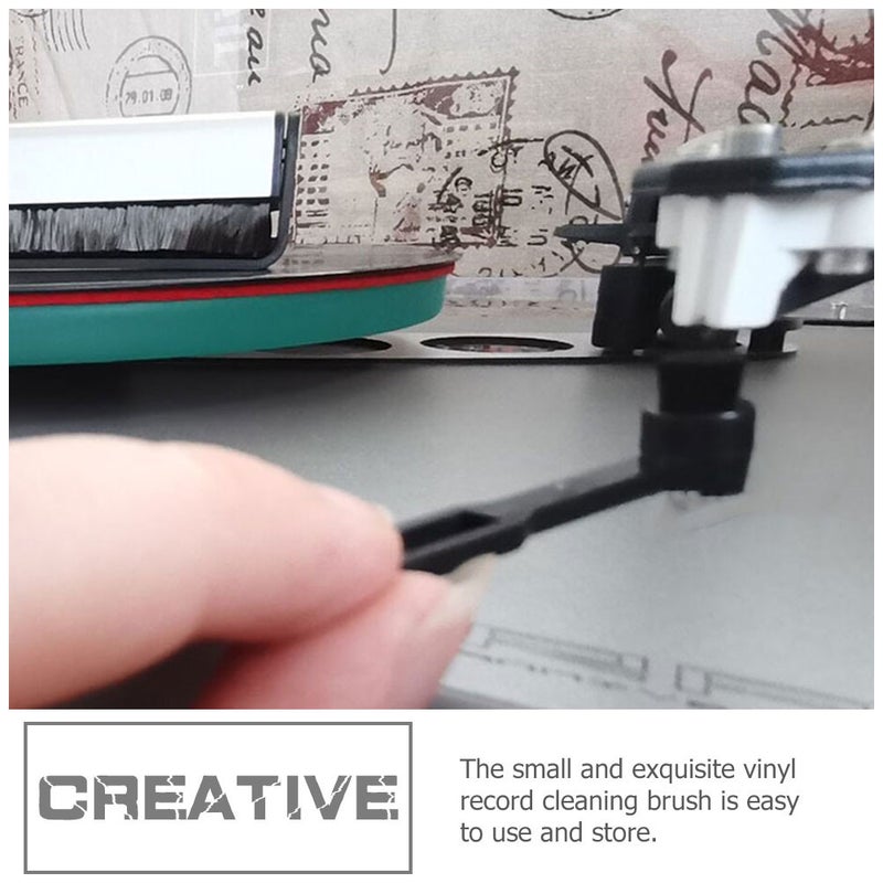 🔧 منظف الغبار للأسطوانات الفينيل بأدوات من ألياف الكربون قوية وتصميم مدمج - Image 5