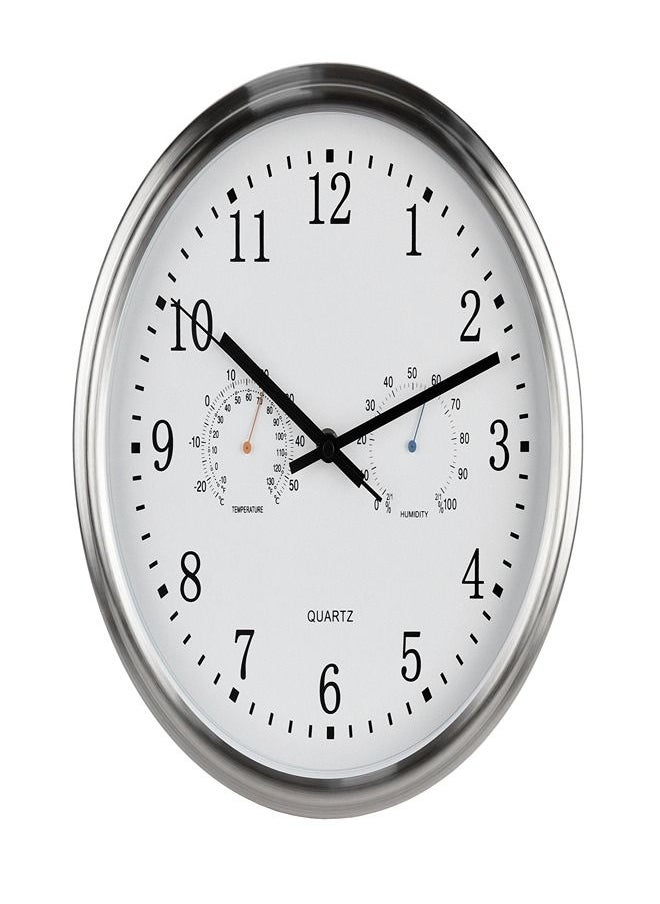 class ClassPro Metal Frame Wall Clock 30cm  - Image 1