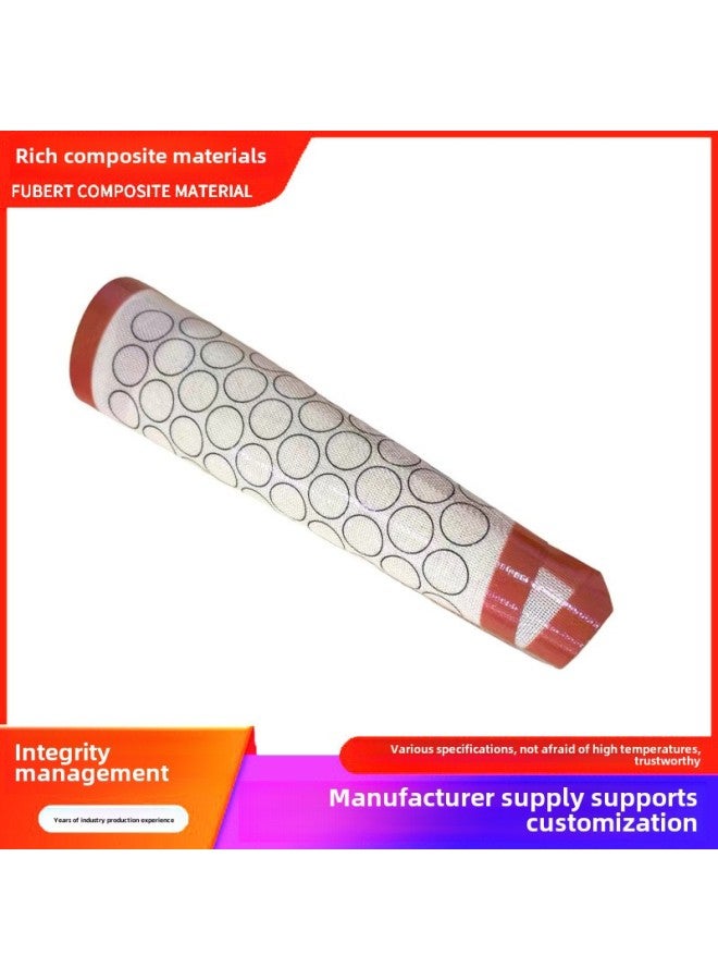 Best Selling Macaron Double Ring 0.7MM 40*60CM Silicone Baking Pad Bread Pad-Dimensions:40*60CM  - Image 2
