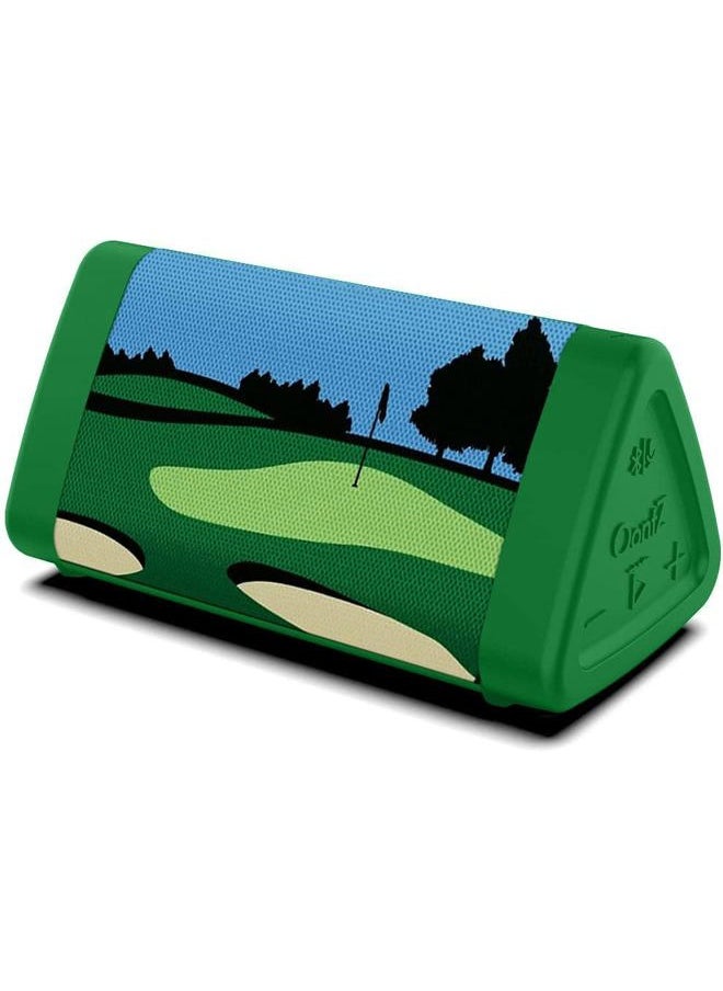 Cambridge Soundworks - Oontz Upgraded Angle 3 Golf Portable Bluetooth Speaker 5.0-10W Sound, 14-Hr Battery, 100ft Wireless Range, IPX5 Water-Resistant, Budget Small Speaker for Travel, Party, Outdoor or Home (Green) - Image 1