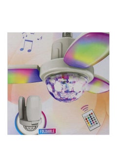 LED Bulb Disco Light Disco Ball E27 Ceiling Light Decorative Light Colorful Ball Bulb With Bluetooth Audio Bulb Remote Control