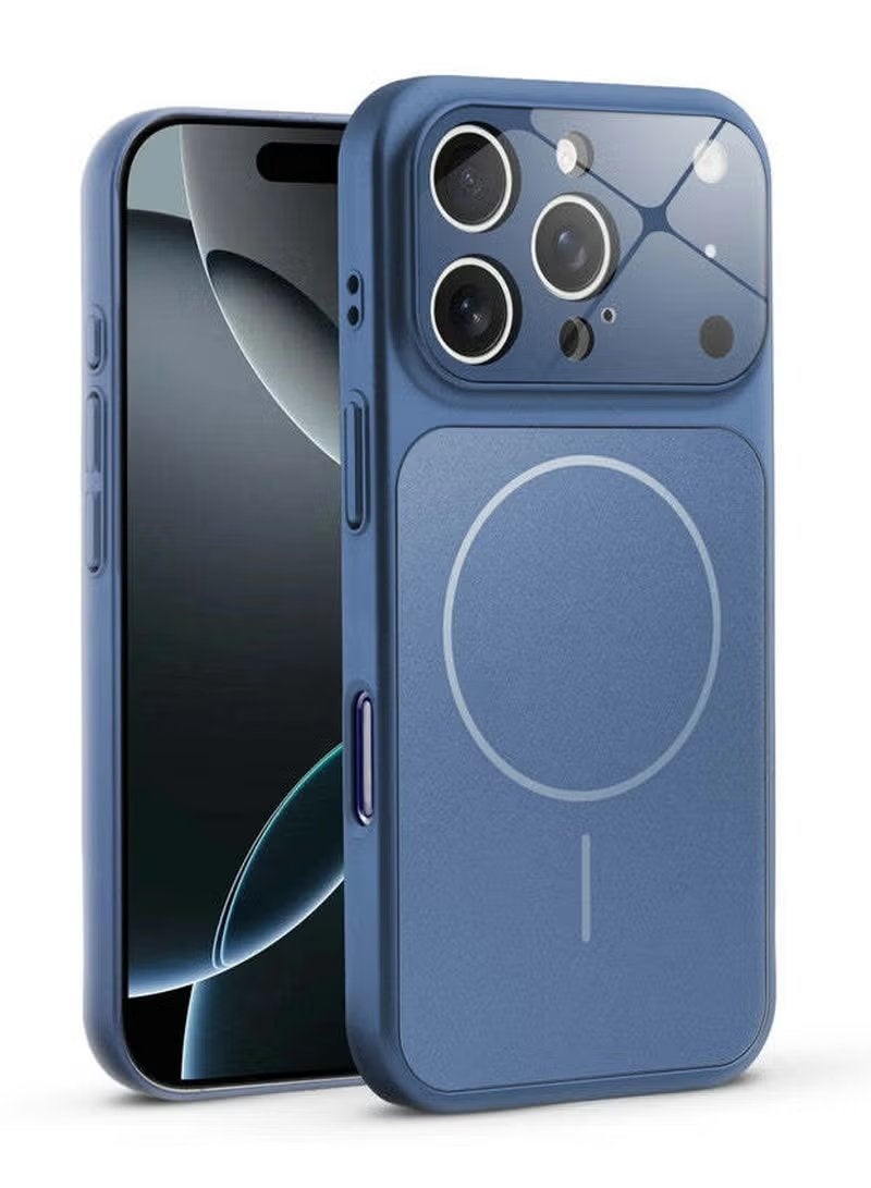 MUDISO iPhone 13 Pro Max 6.7" Case, Magnetic MagSafe Compatible Slim Protective Cover, Anti-Fingerprint & Anti-Scratch Shockproof Design with Camera Lens Protector - Image 1