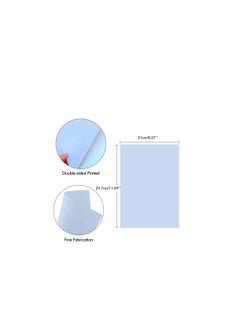 MARKQ Blue Colored Paper, 100 Sheets A4 Color Paper sheets for Decorating Drawing Origami DIY Arts and Crafts, 80gsm 29.7 cm x 21 cm  - Image 2