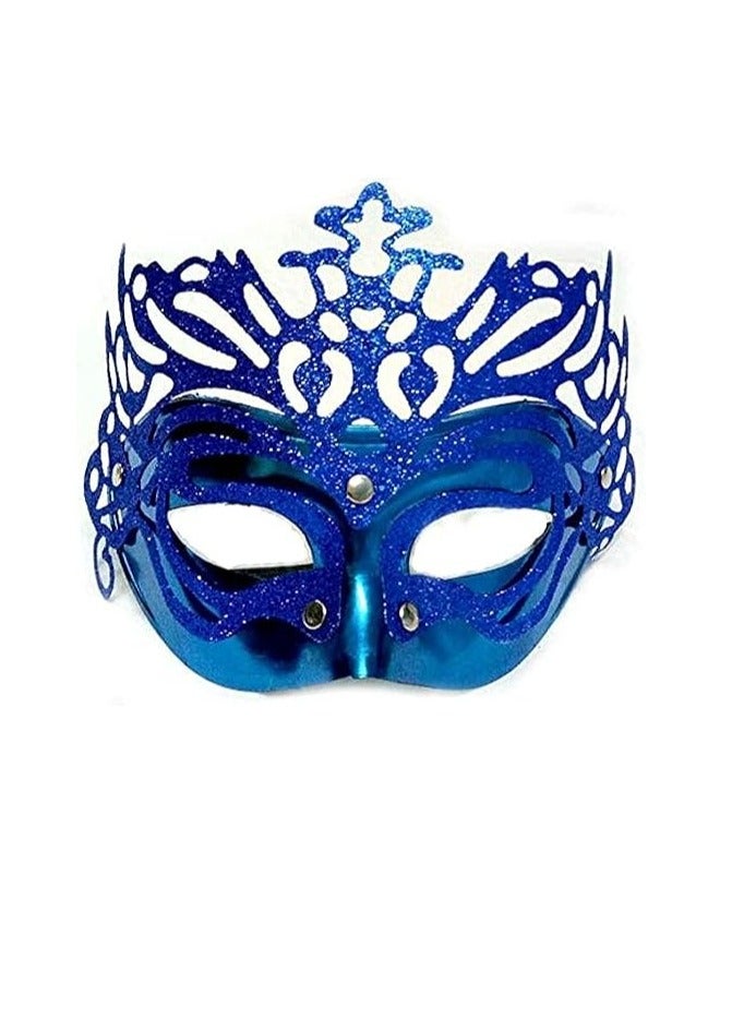 Birthday Masquerade Mask for Festival Events Blue