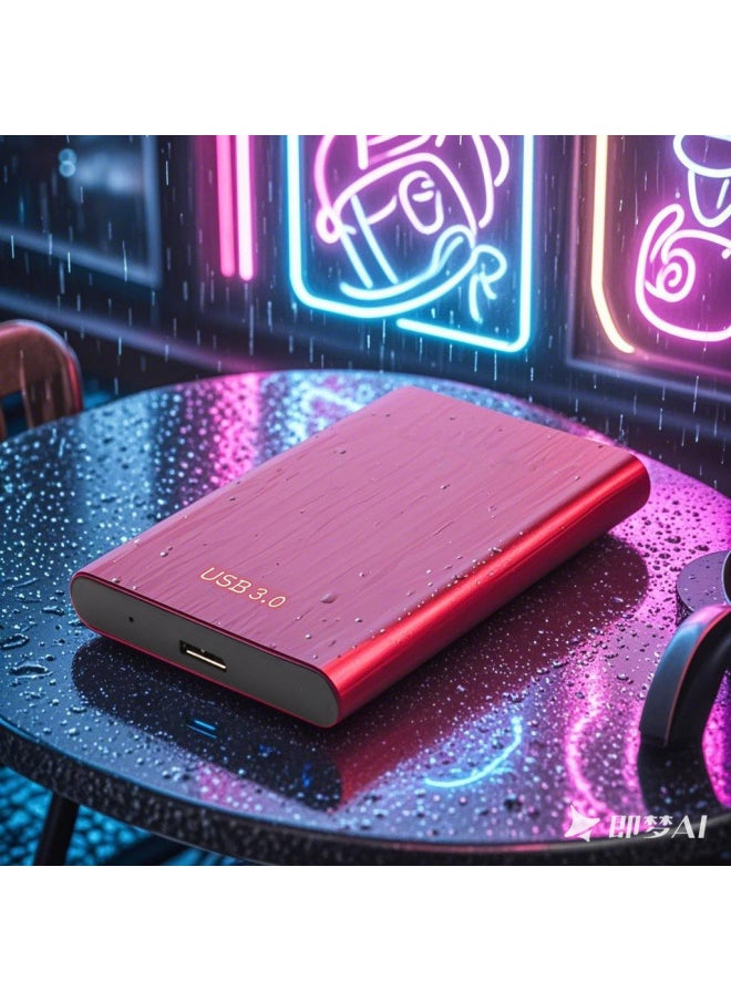 Generic 500g Mobile Hard Disk 2T High Speed 1000GB Large Capacity 2T Mechanical Hard Disk External Mobile Phone Computer HDD Storage-Capacity:500GB (standard Version)-Interface:USB 3.0  - Image 4