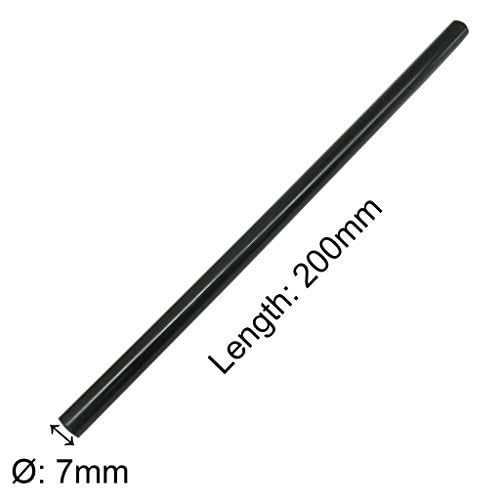 TrendBox Pack of 50 Black 7mmx200mm - Hot Melt Glue Sticks Strips Melting Adhesive for Handmade Craft DIY Home Office Project Craftwork Fix & Repairs - Image 3